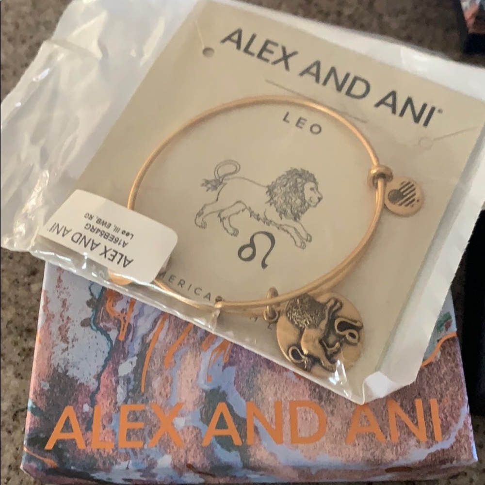 Alex and Ani gold bracelet